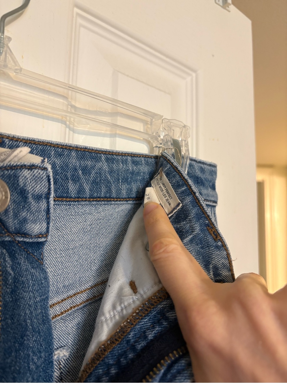 Madewell Curvy Perfect Vintage Wide-Leg Jeans - Picture 3 of 3